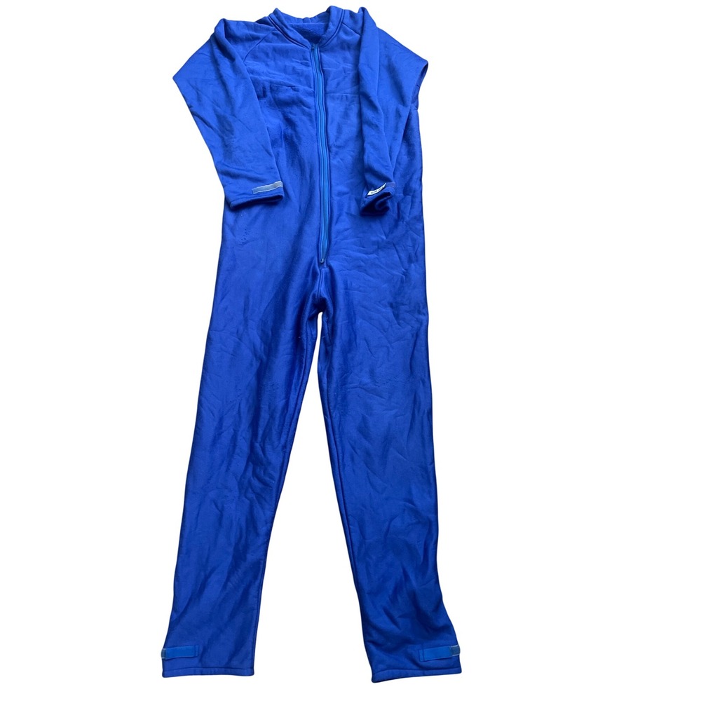 Kokatat Habanero Drysuit Liner Fleece One Piece Base Layer Blue XL Made in USA